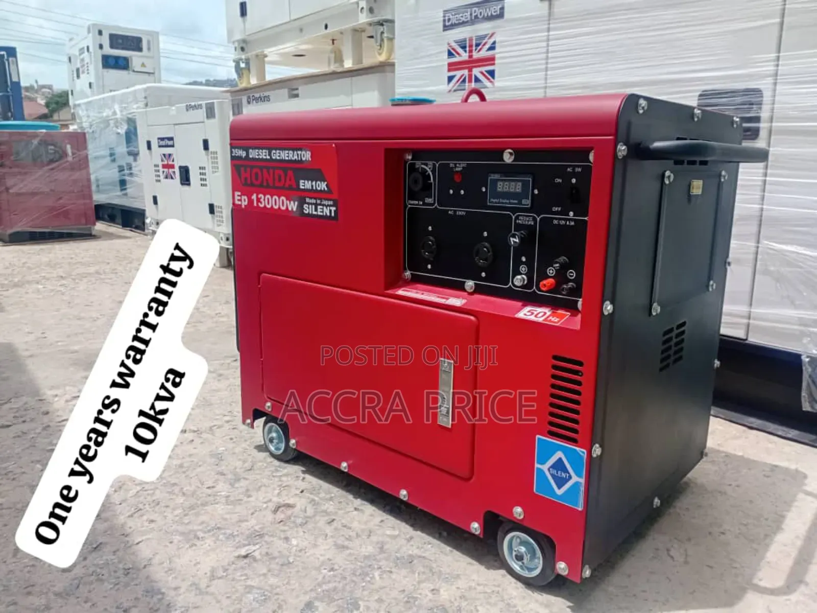 Energy Redefined by Honda 10kva Diesel Genset Keystart Japan