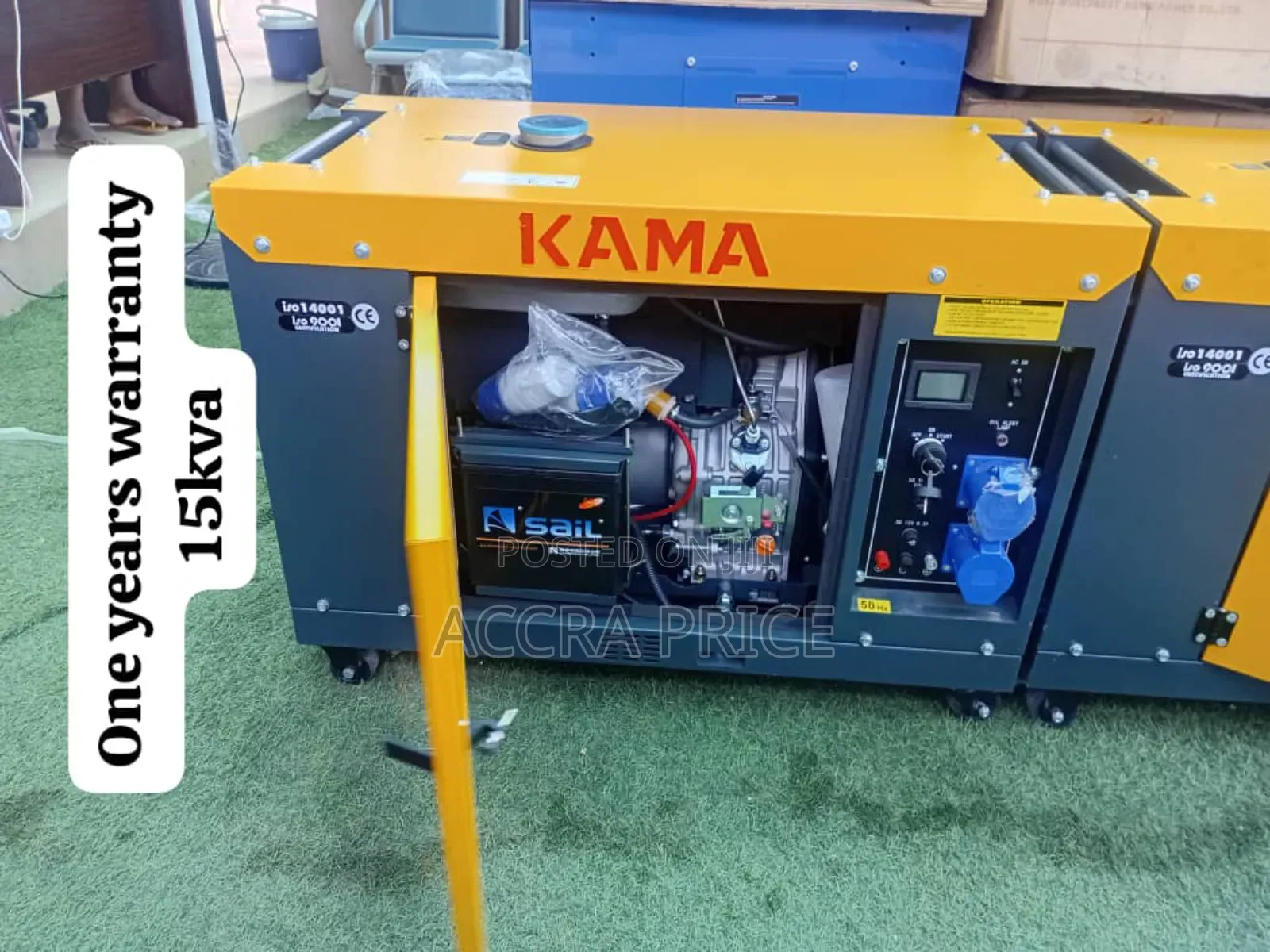 Energy Redefined by Kama Uk 10kva Diesel Genset Keystart