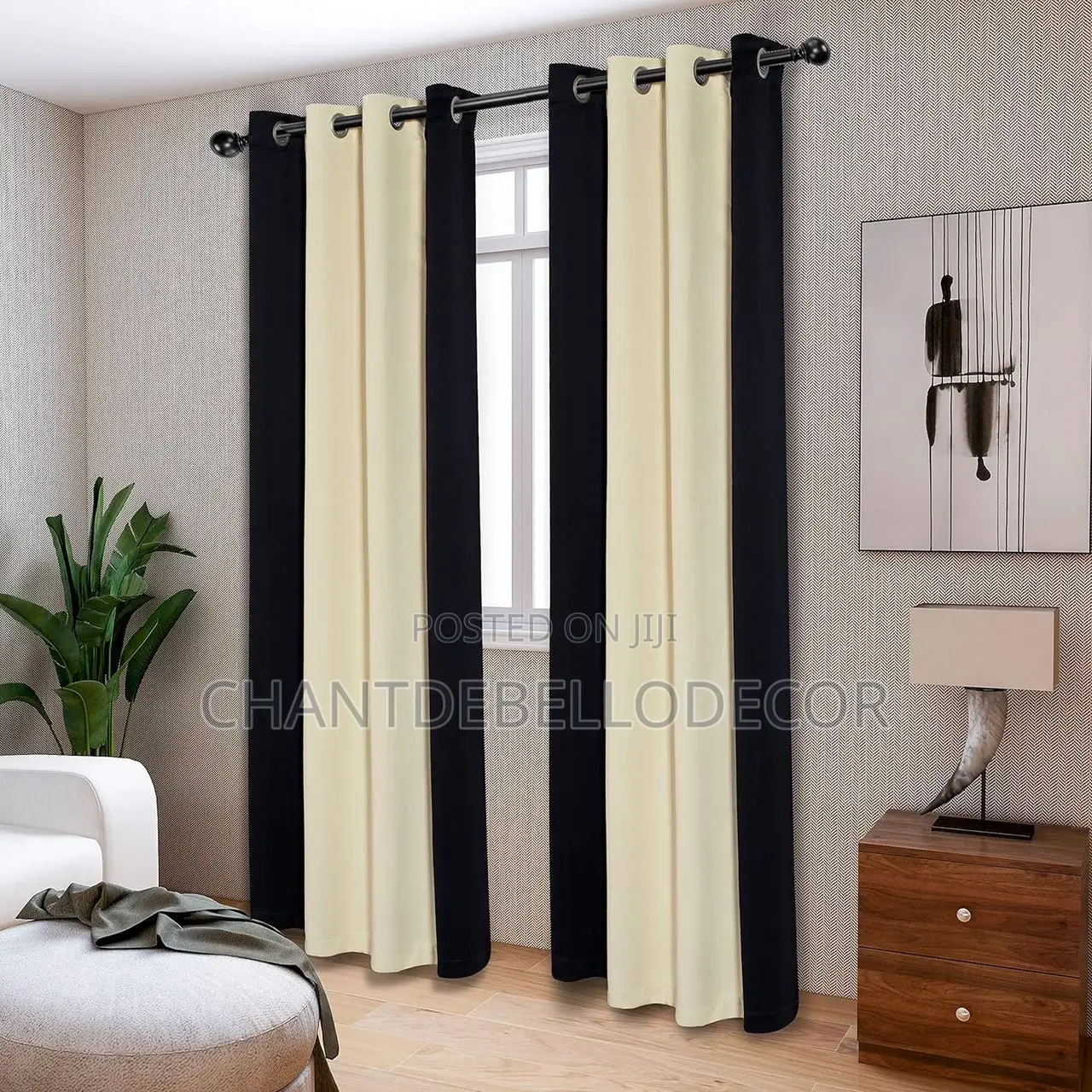 Luxury Window Blackout Curtains 300 a Pair for Each Color