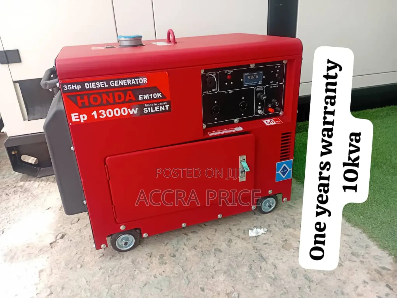 Hassle Free 10kva Honda Diesel Generator 10kva 13000watts