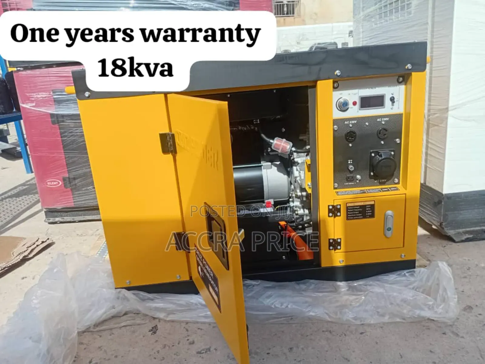 Hassle Free 18kva Cruz Power Diesel Generator 18kva 18kw