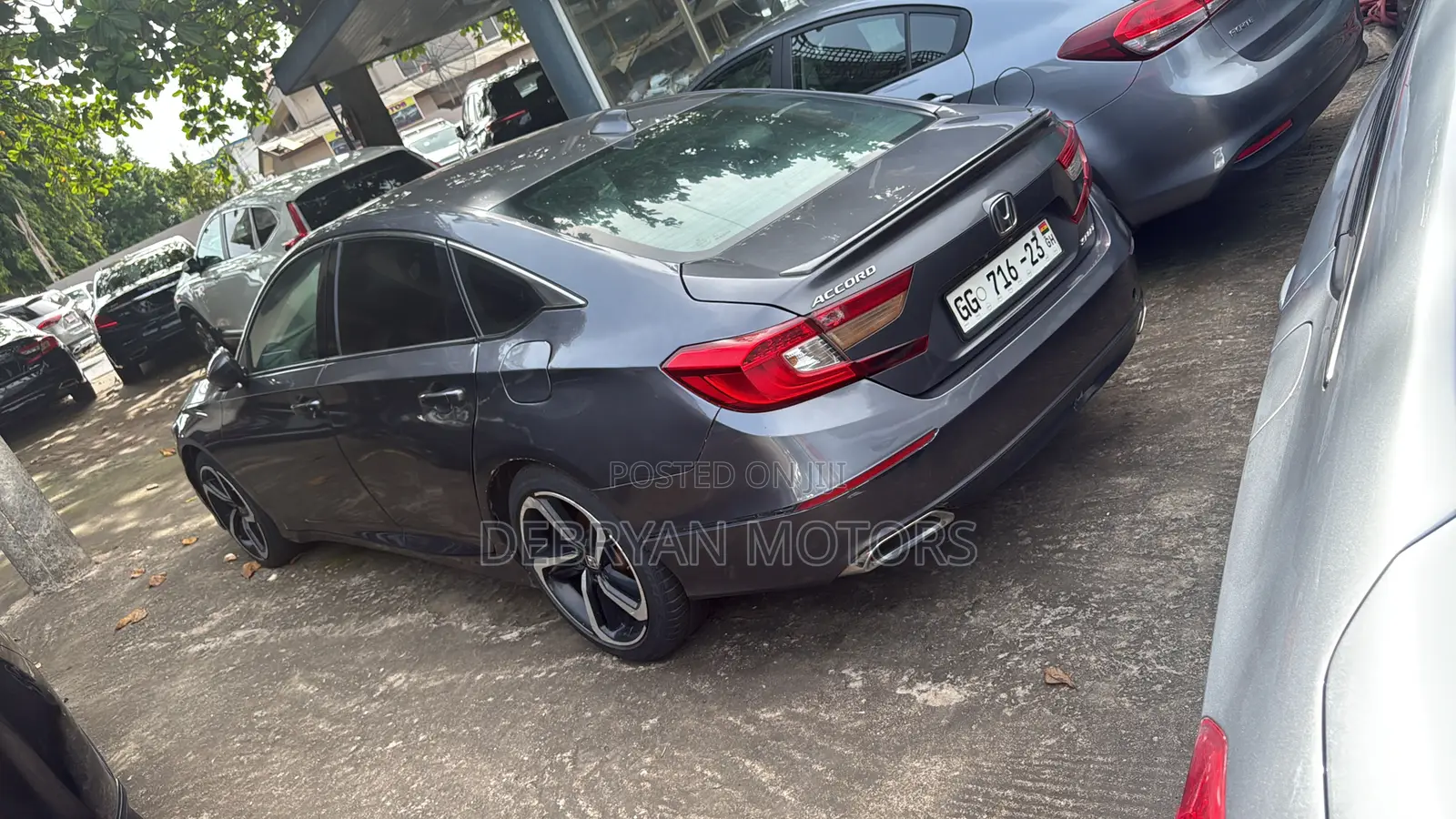Honda Accord Sport 2018 Gray
