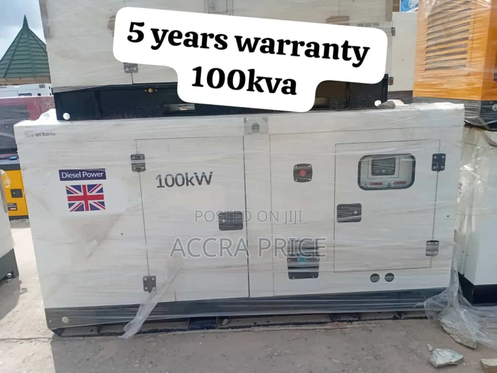 Hassle Free 100kva Perkins Diesel Generator 100kva 100kw