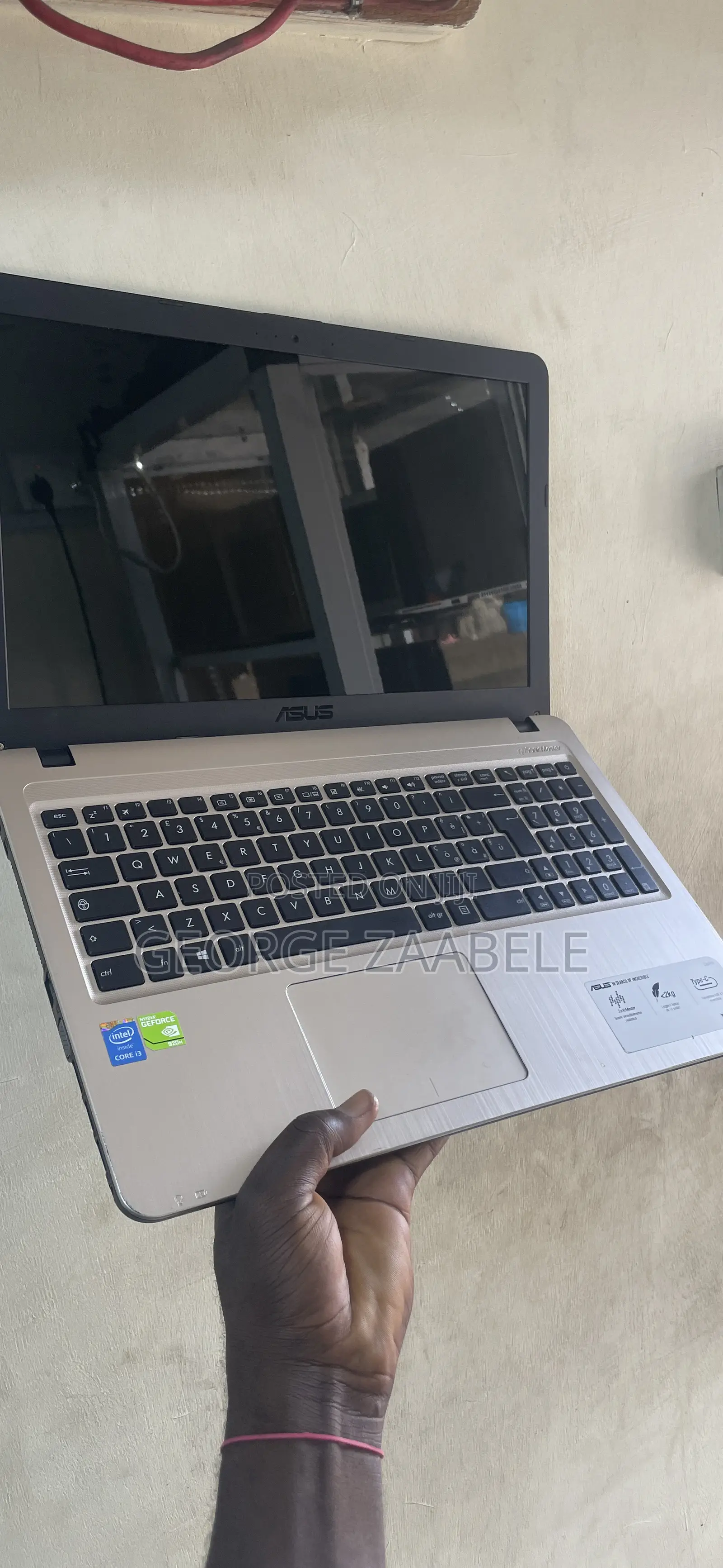 Laptop Asus F52A 8GB Intel Core I3 HDD 500GB