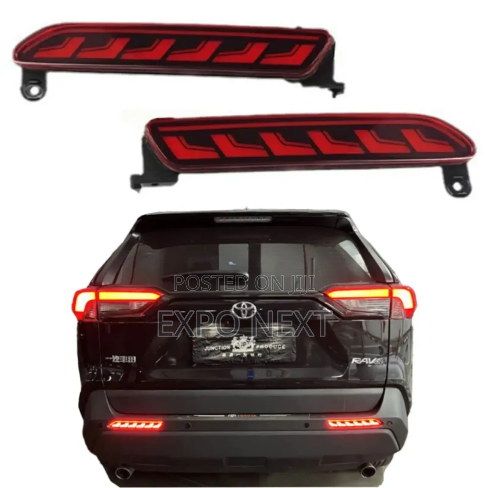 Bumper Reflector Taillights For Toyota Rav4 2020-2023