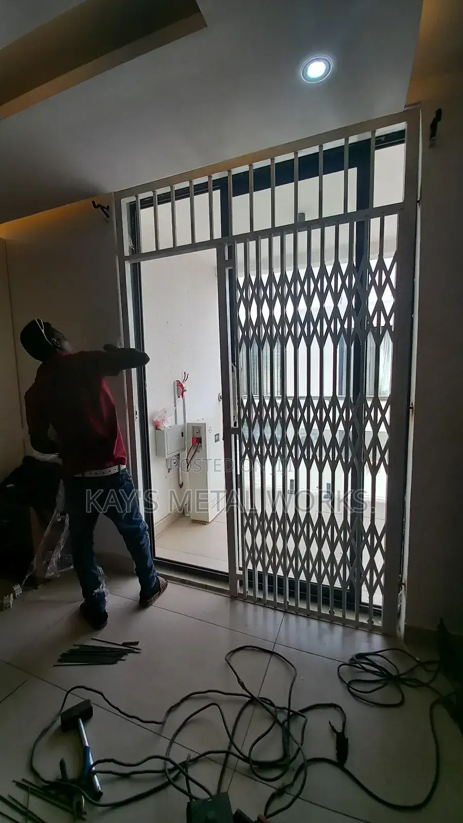 Collapsible Pacycle Door