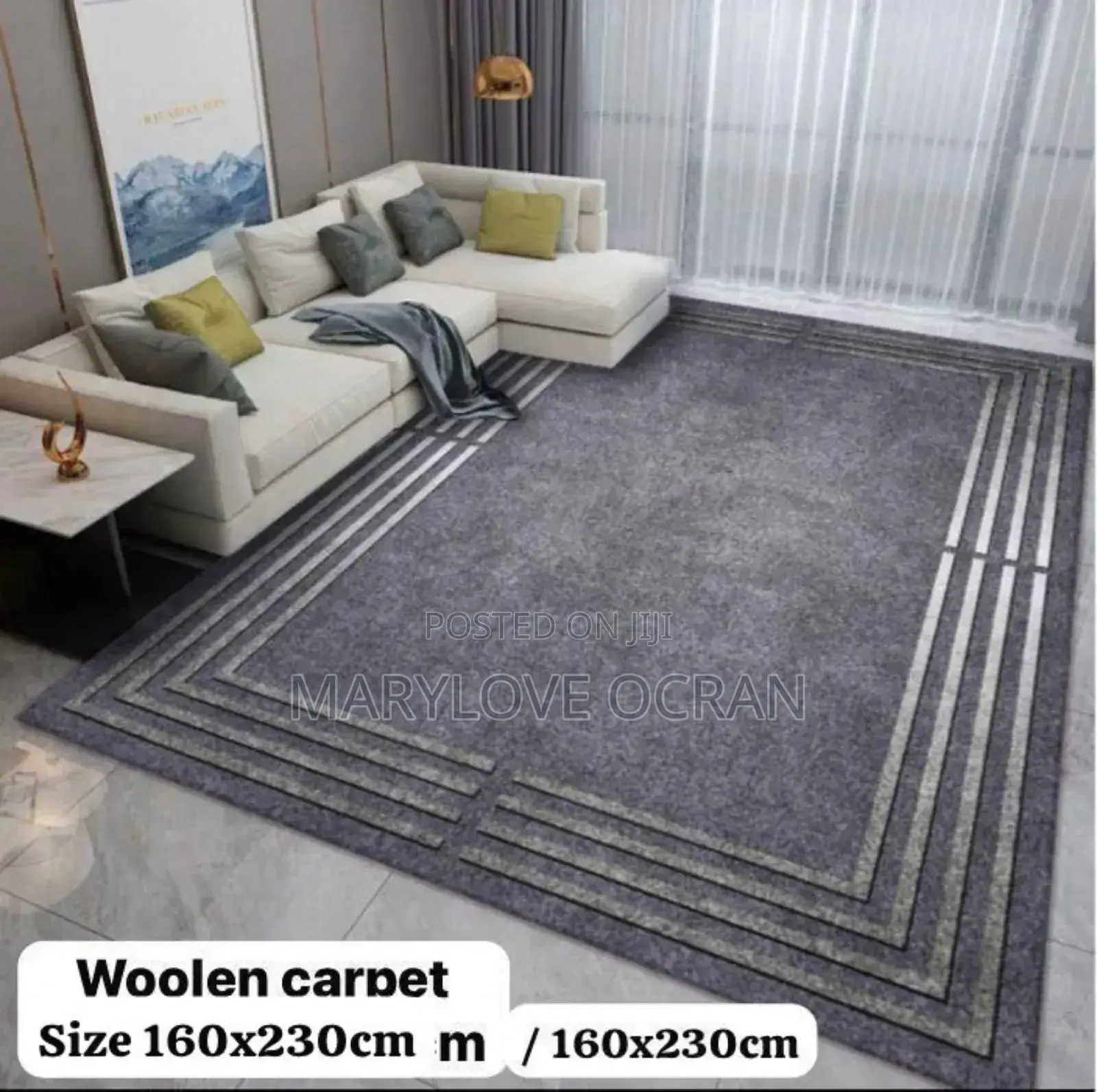 Woolen Centre Carpet(160×230, 200x300cm)