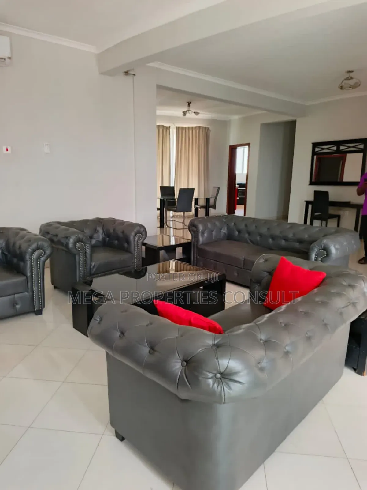 Furnished 3bdrm Apartment in Osu for rent