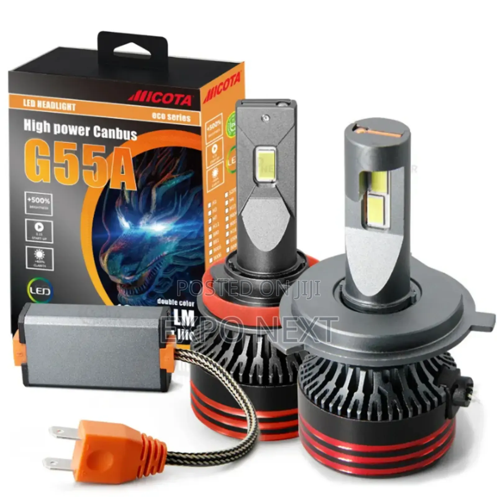 Led Headlight Series Led Bulb, Pair Universial