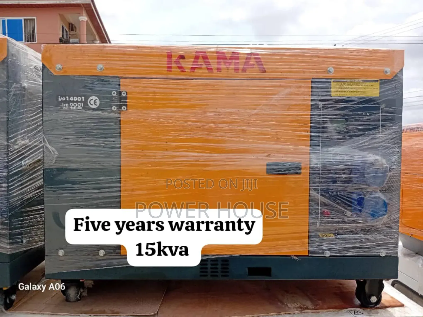 Hand Operation 15kva 16500watts Kama Diesel