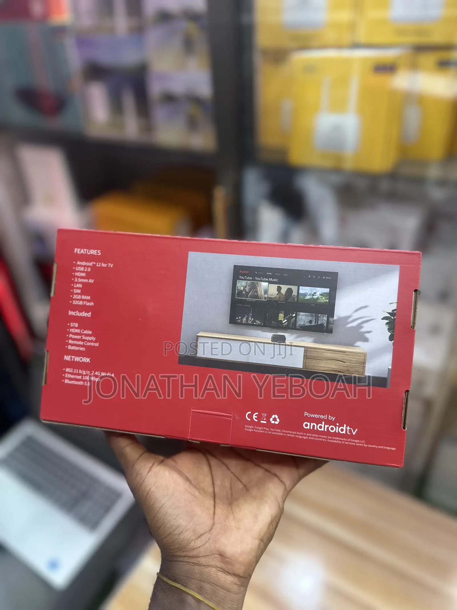 Smart Airtel Andriod Tv Box Router