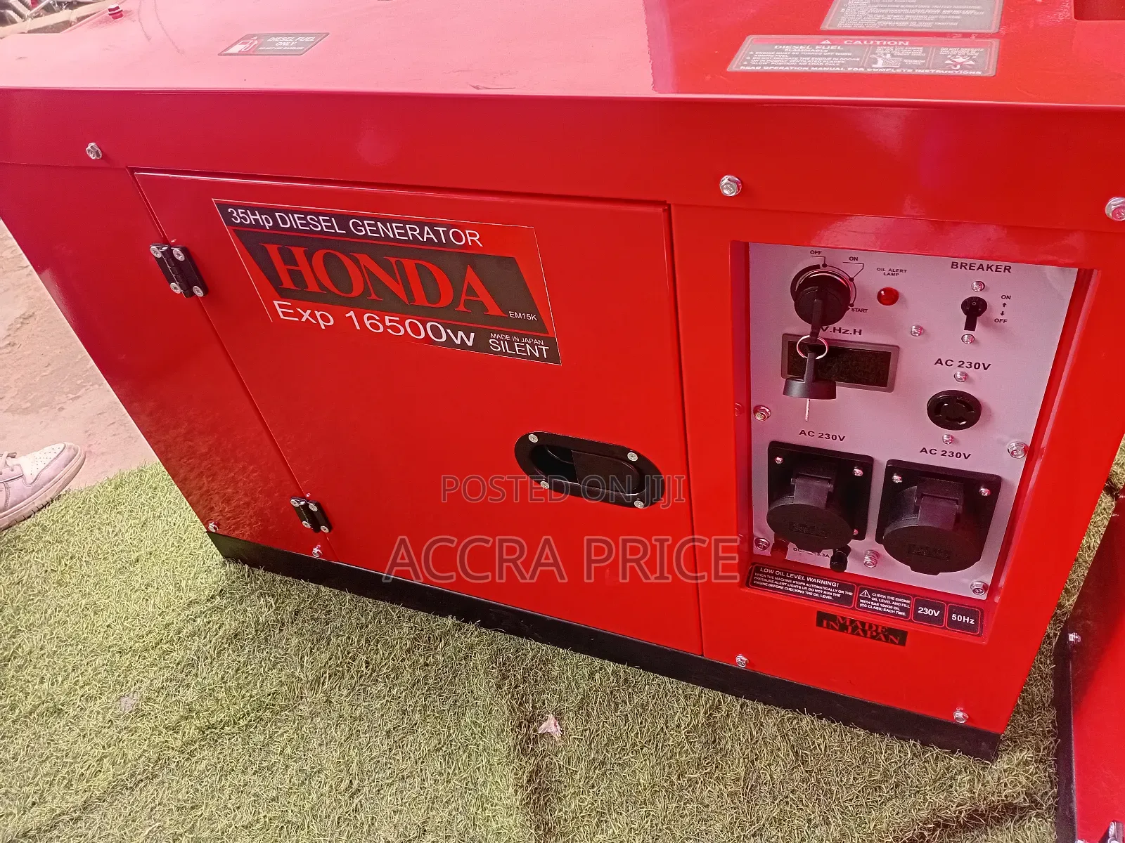 16500w Passion Honda 15kva Diesel Generator System