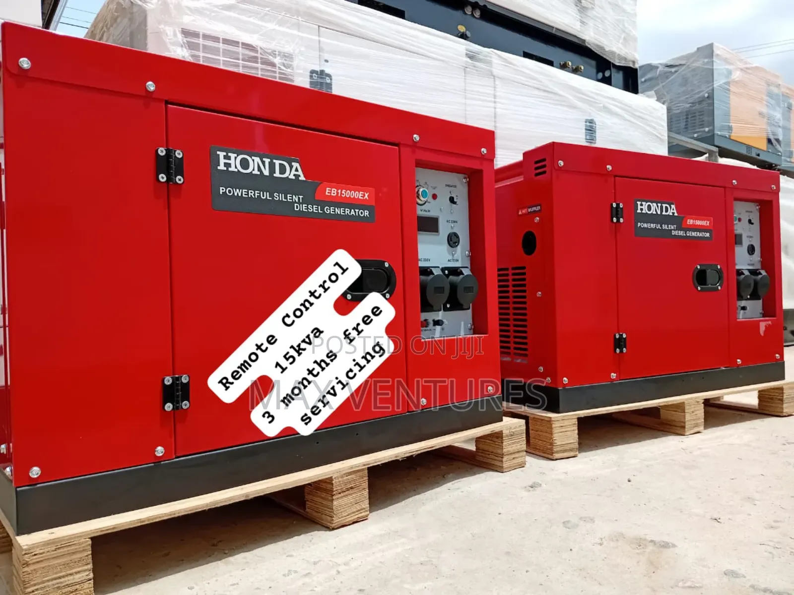 15kva Diesel Powered Generator Sculpted Powerfully