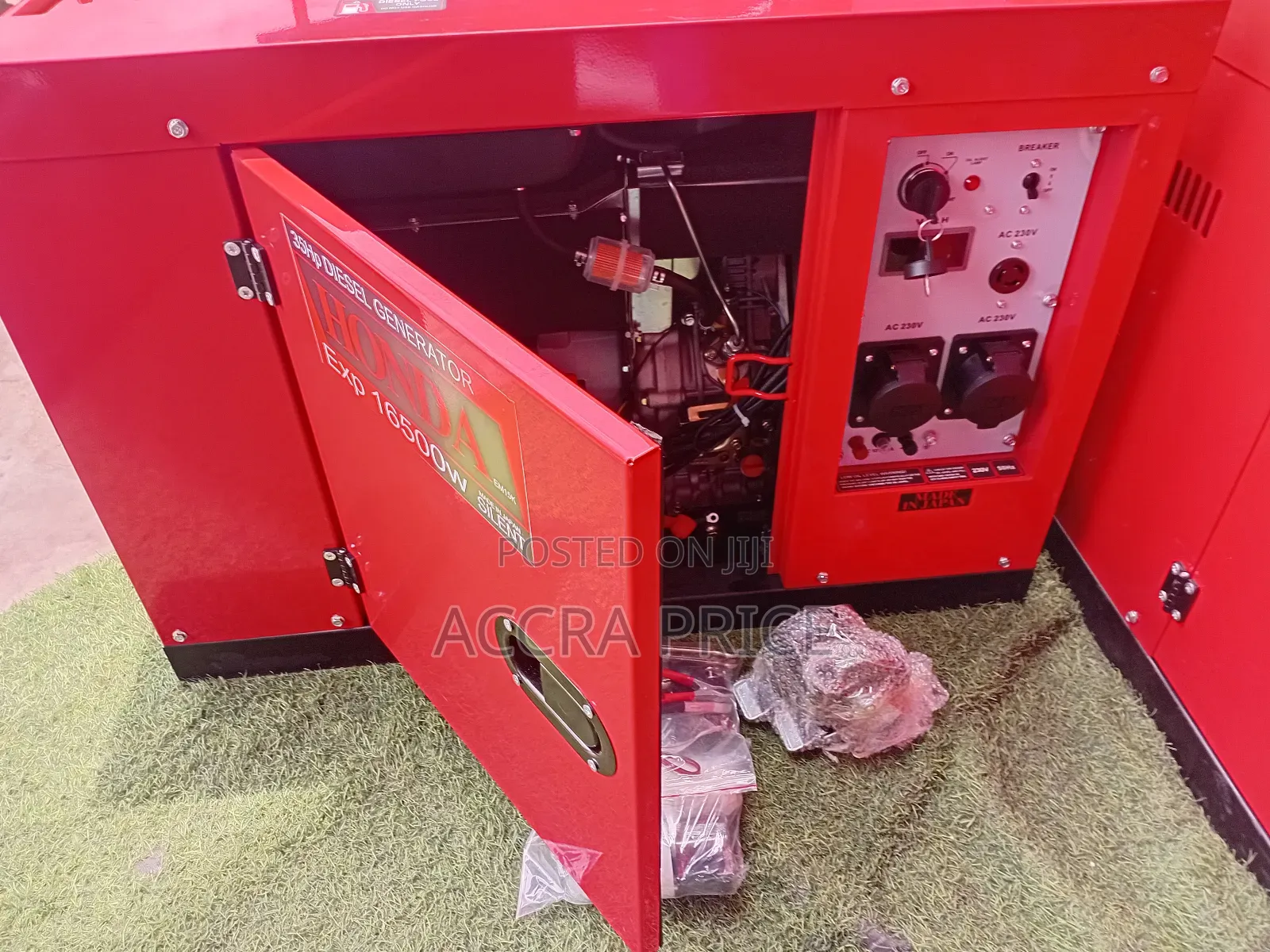 High Tech 15kva Diesel Honda Generator 16500w Set