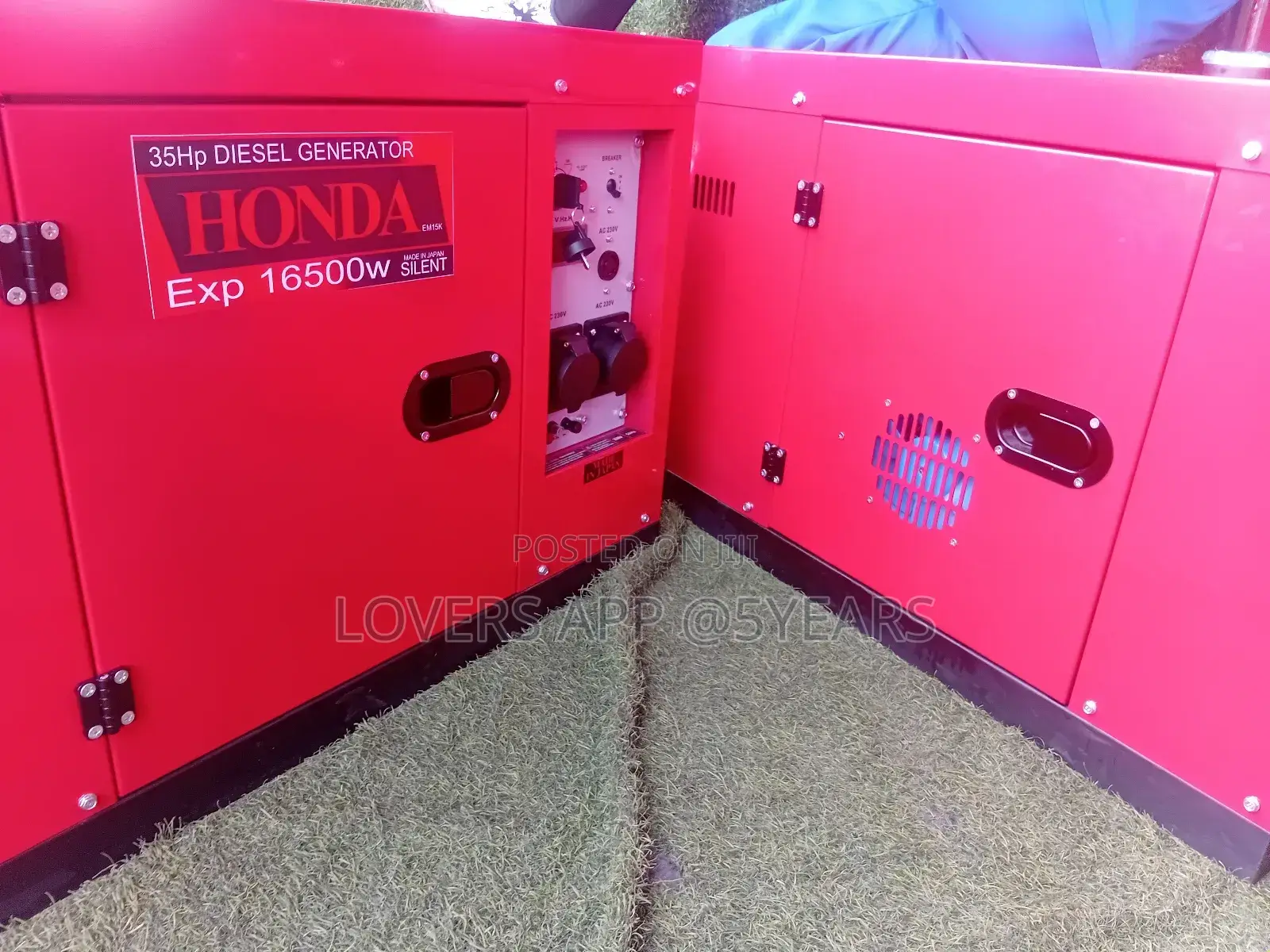 Silent Honda Remote Start 15kva Generator