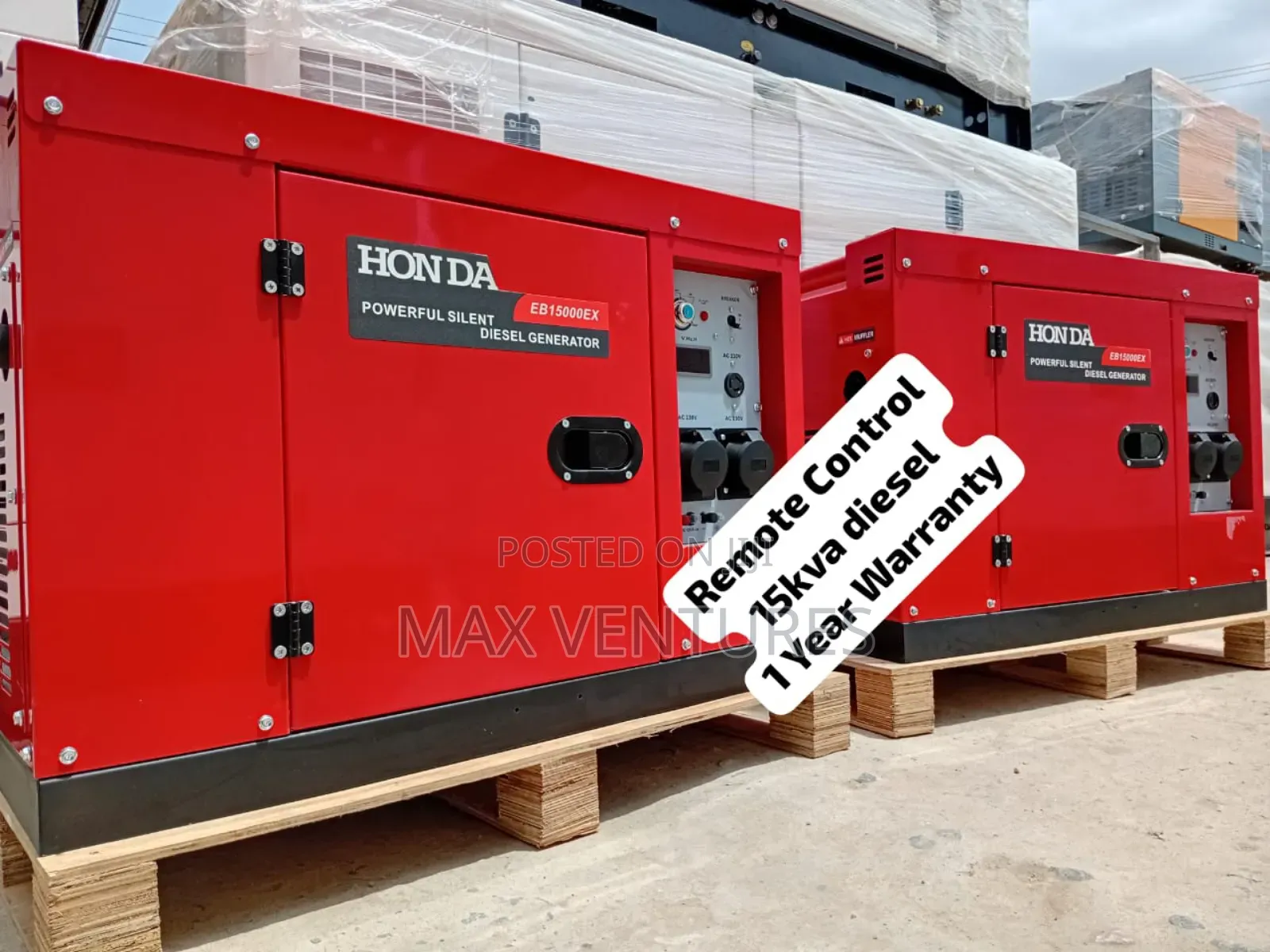 Honda 15kva Diesel Generate With Style and Comfort