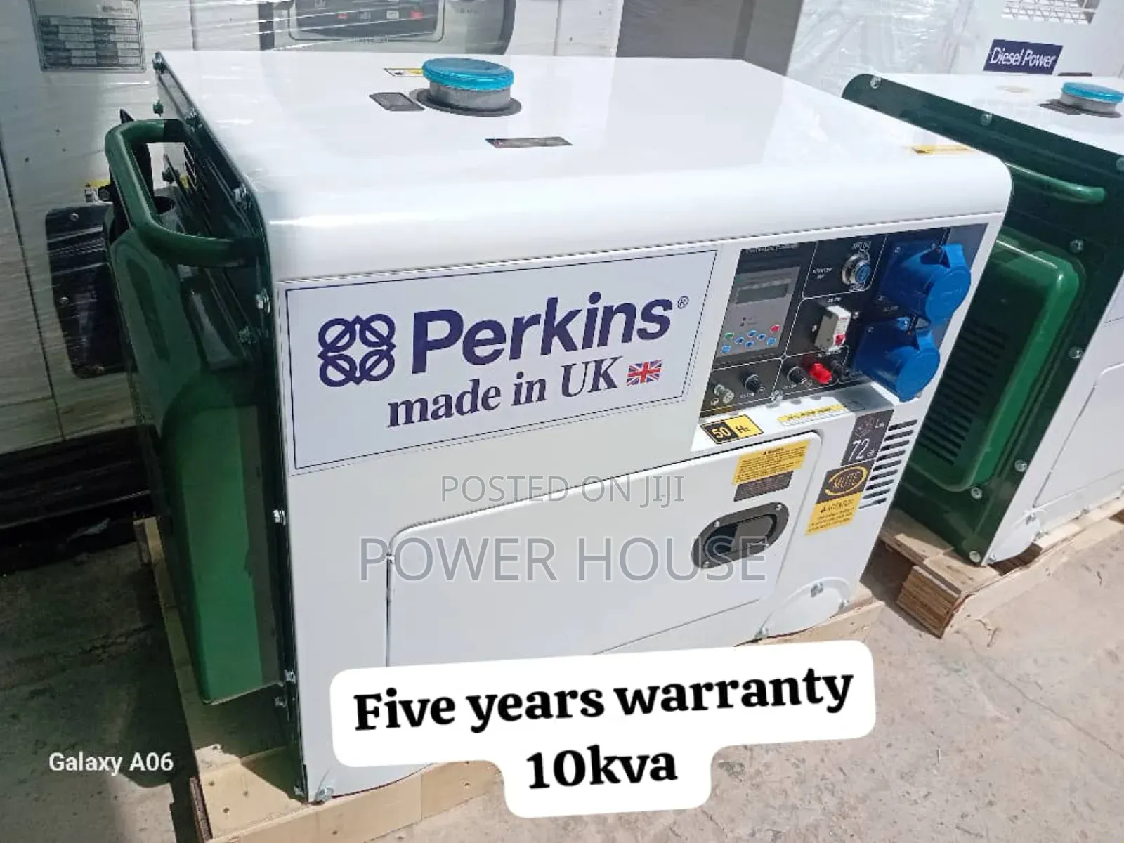 Grid Power Generation Perkins Generator 10kva