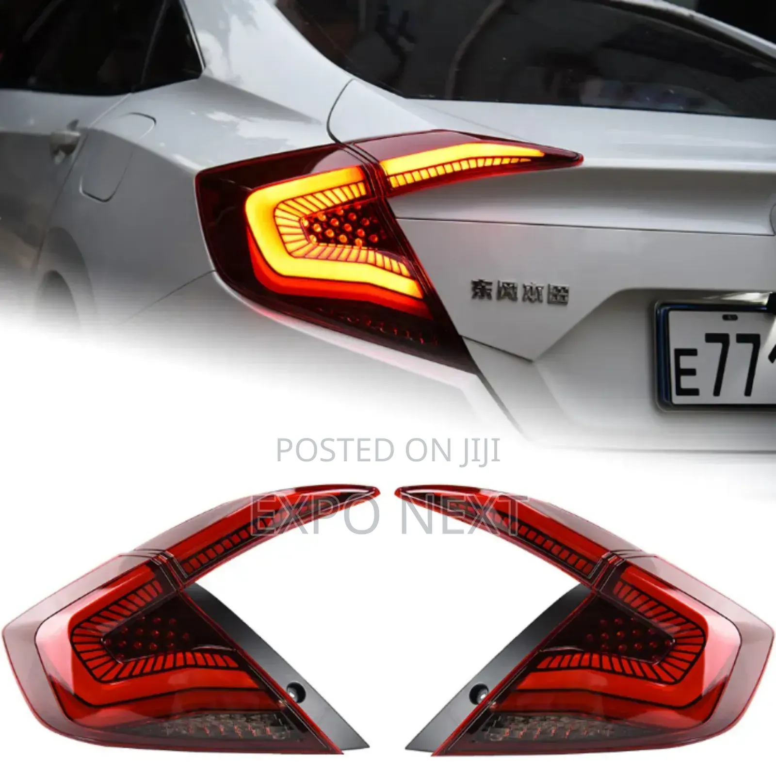 Honda Civic X Led Tail Lamp (2014–2019)