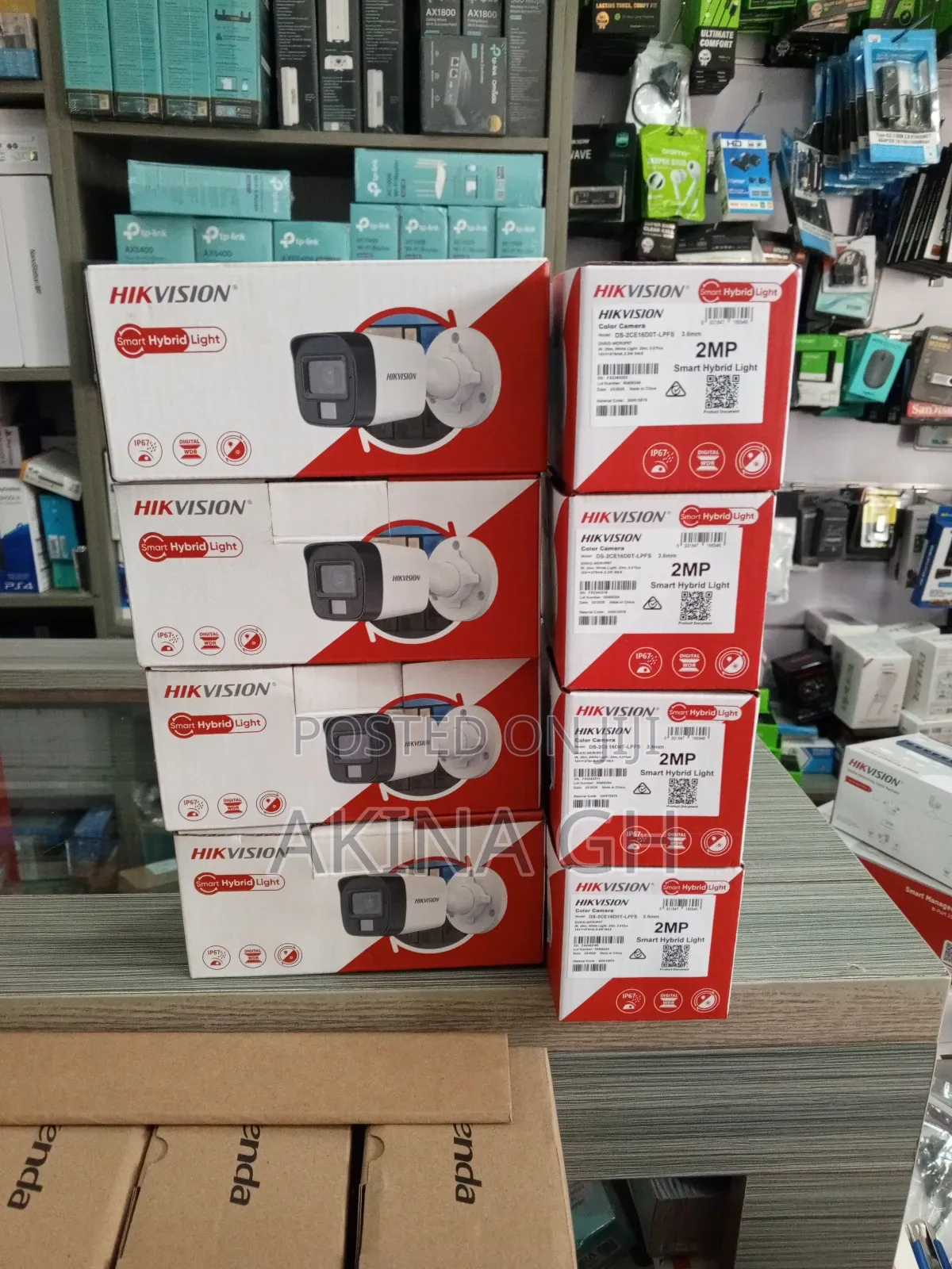 Hikvision 2mp Analog Smart Hybrid Color Camera Bullet