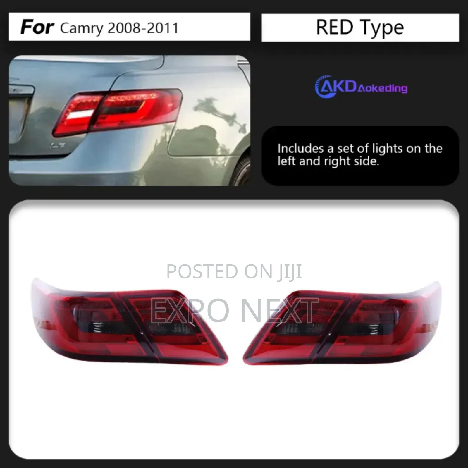 Toyota Camry Led Tail Light(2008–2011)