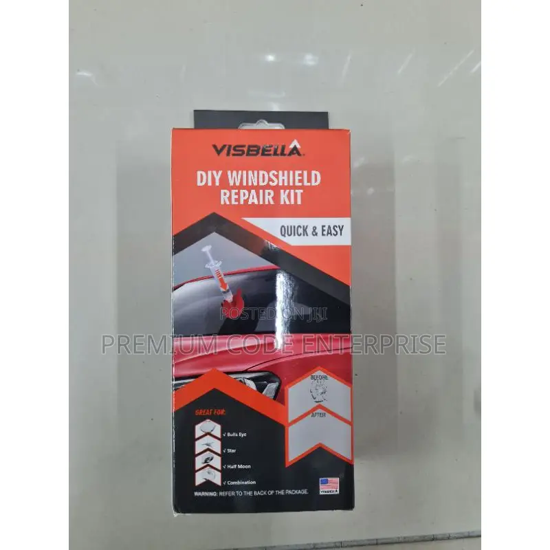 Car Windshield Crack and Chips Repair Kit