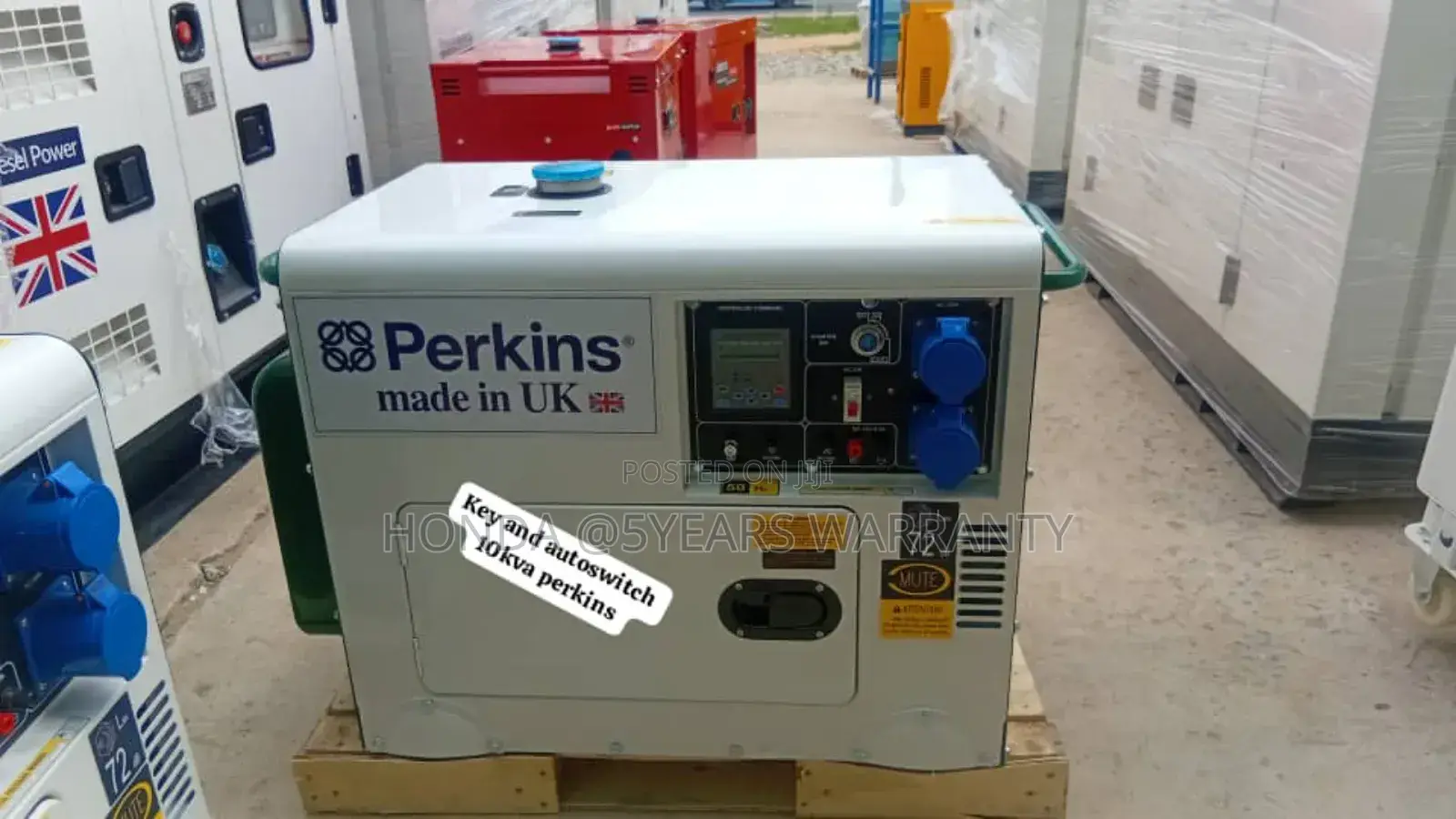 Amplify Intentions With Perkins 10kva 13000watt Generator
