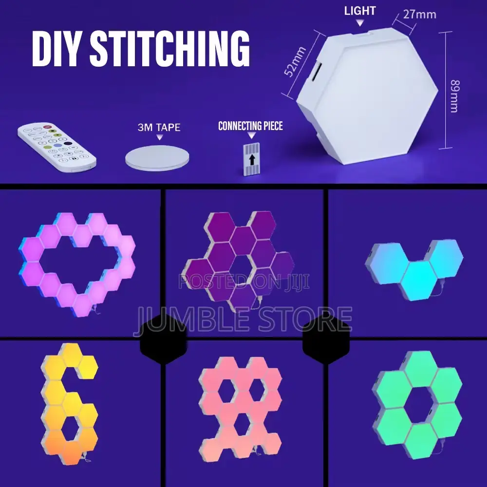 10 Piece Honeycomb Lights