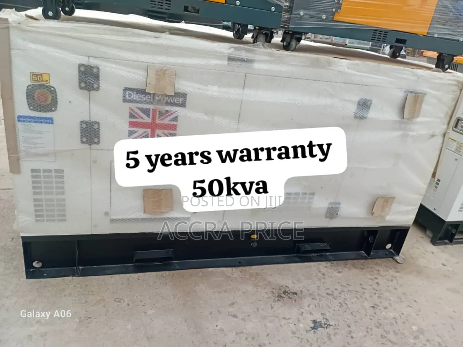 Original 50kva Diesel Generator 50kva Perkins Diesel 50kw