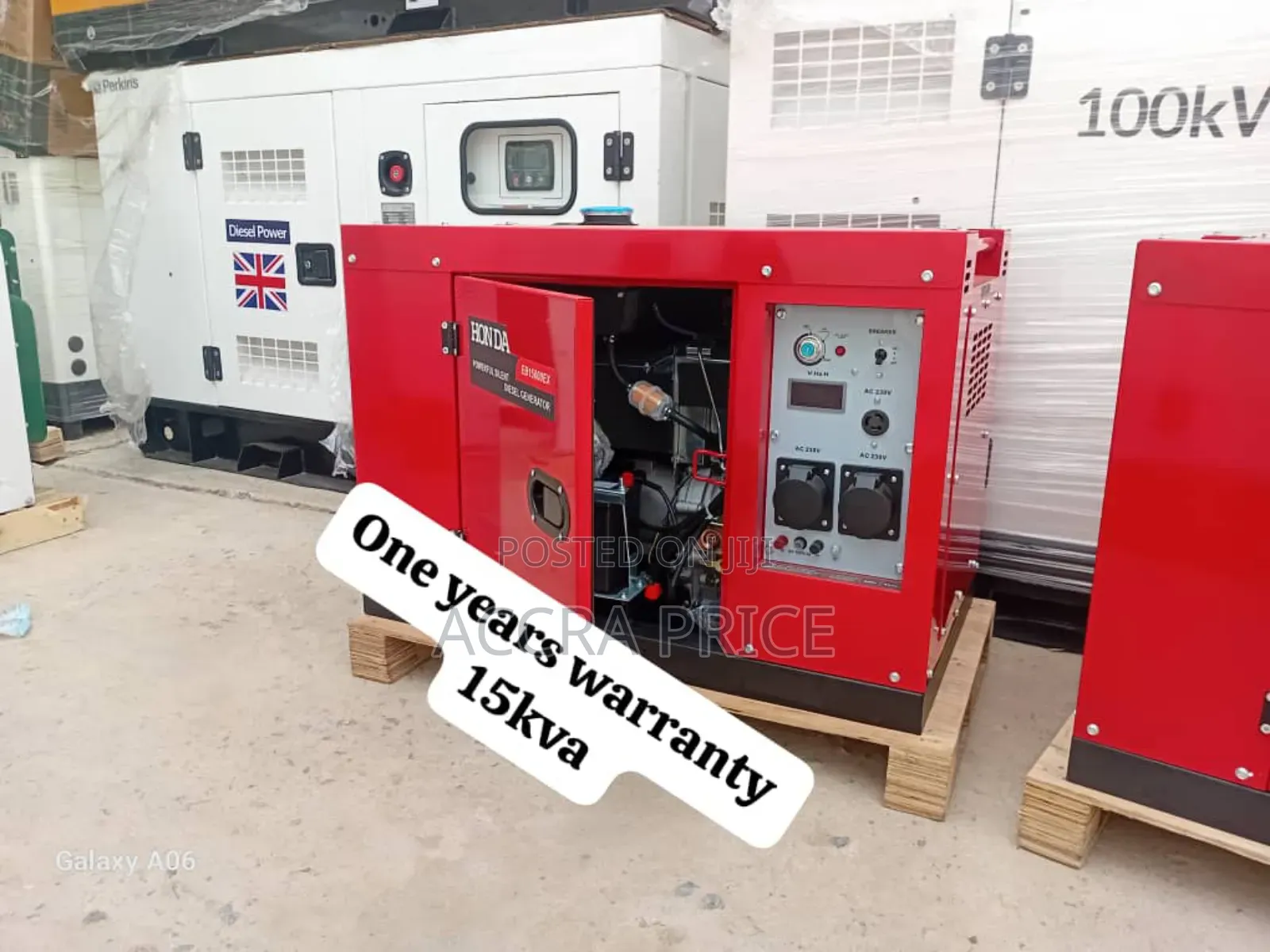 Artistic Design Honda 15kva Diesel Genset 15kw Remote Start