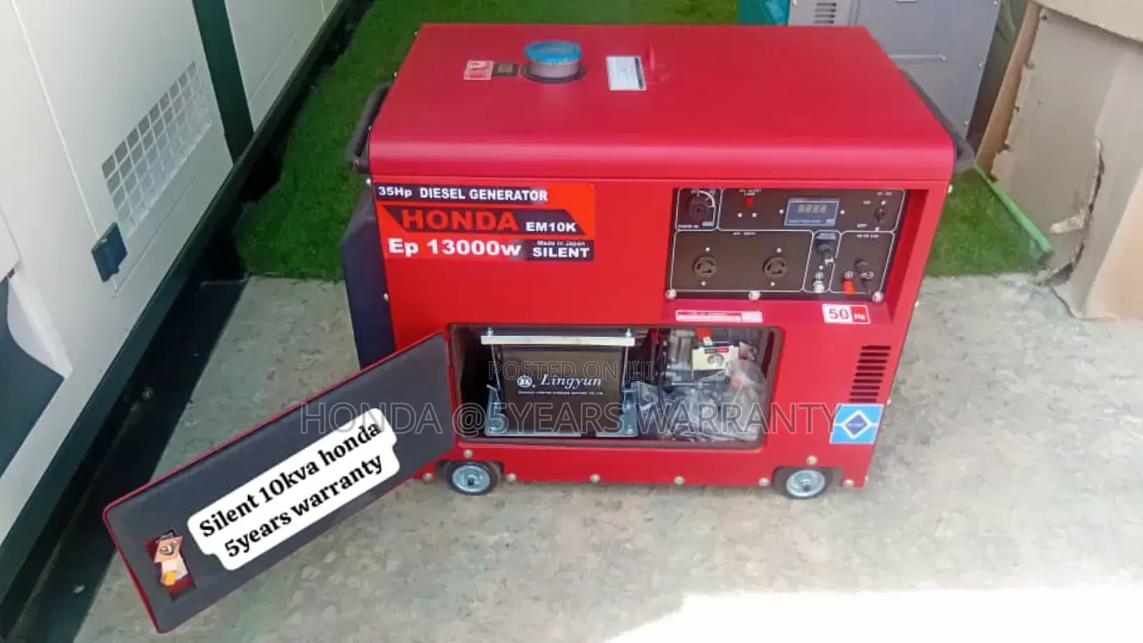 Harness Electric Energy 10kva 13000watt Honda Diesel 10kva