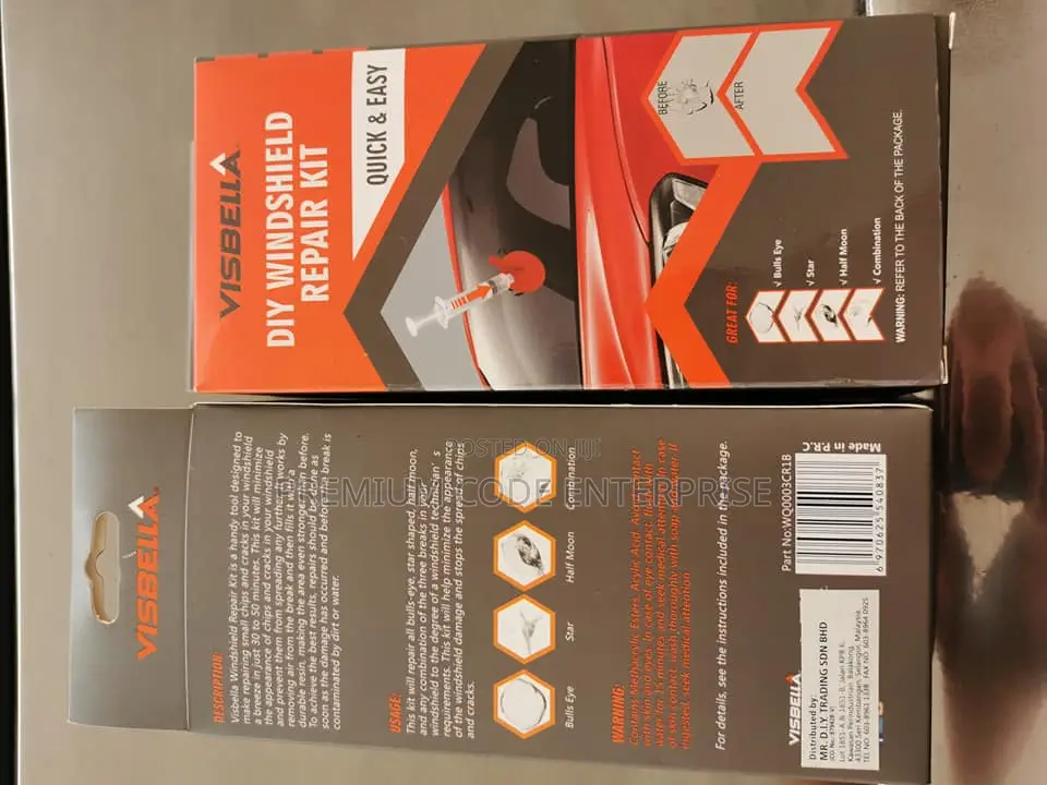 Car Windshield Crack and Chips Repair Kit
