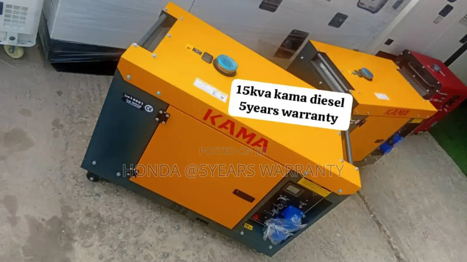 Fortify Your Energy Kama 15kva 16500watt Diesel Generator