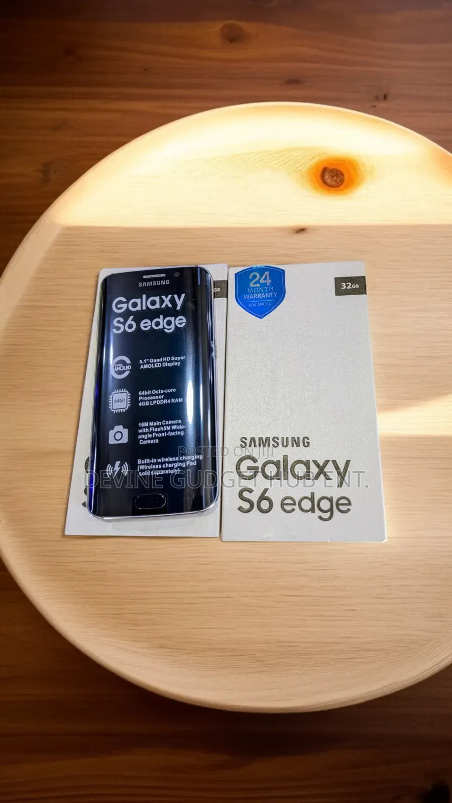 New Samsung Galaxy S6 edge 32 GB Silver