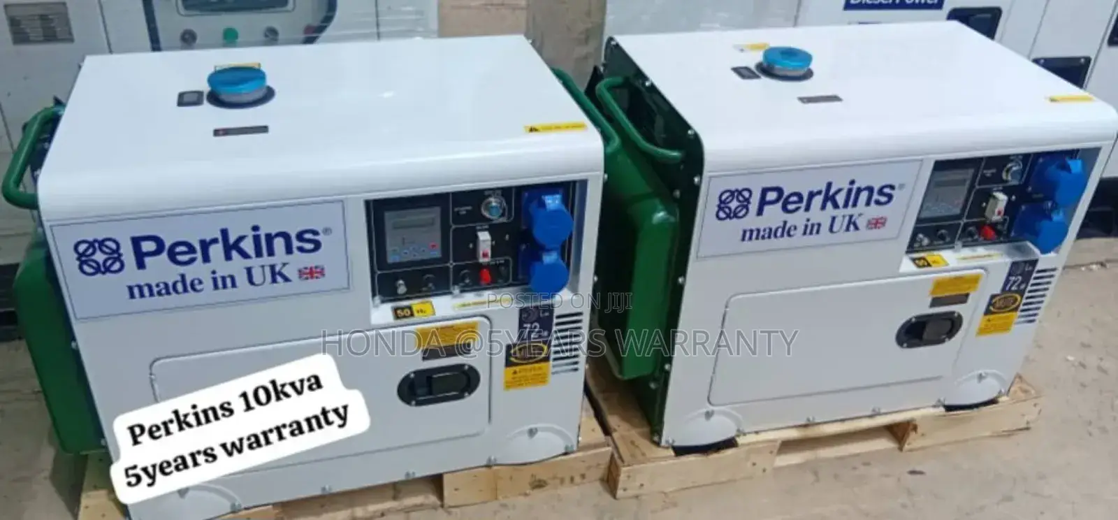 Be Electrically Charged Perkins 10kva Generator 13000watt