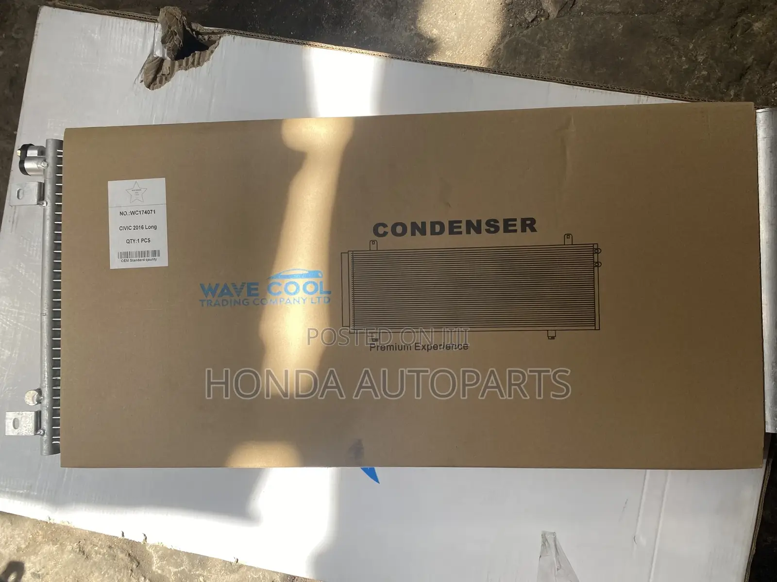 Honda Civic 2017 Condensor