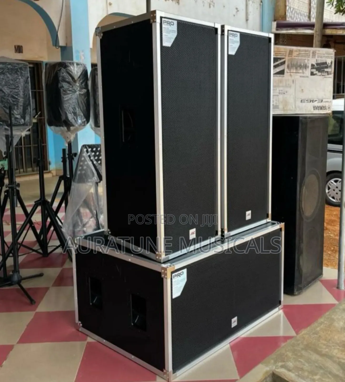 Speaker Full Set and Amplifier Rack Set