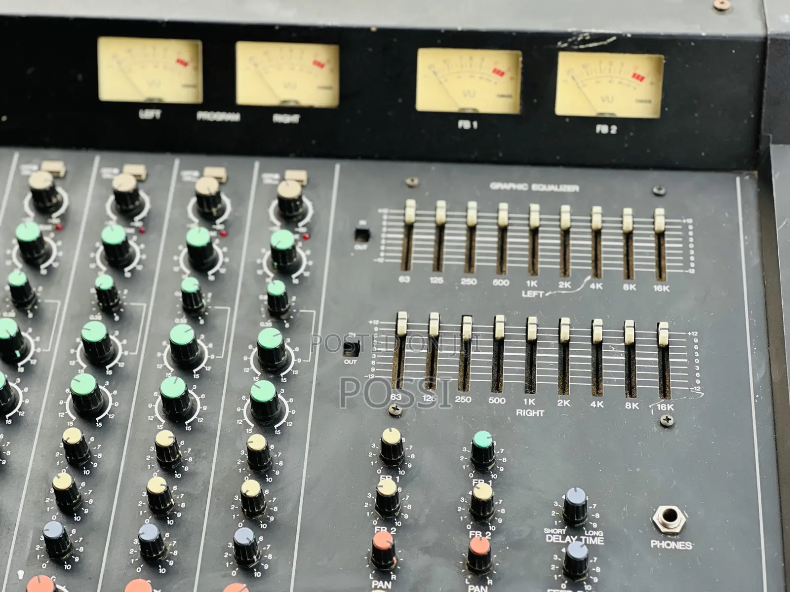 16 Ohms Powered Mixer From Europe