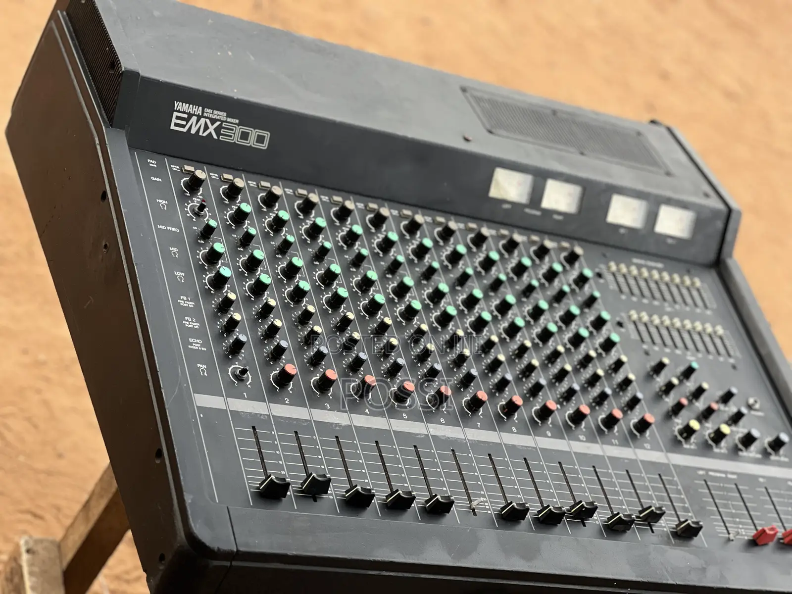 16 Ohms Powered Mixer From Europe