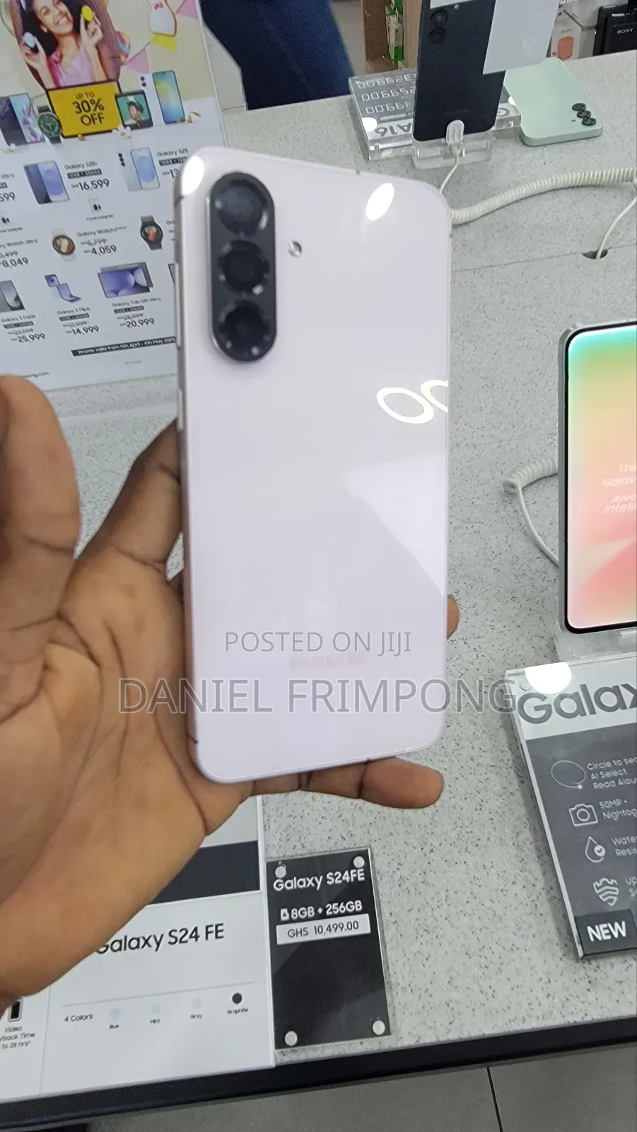 New Samsung Galaxy A56 128 GB White