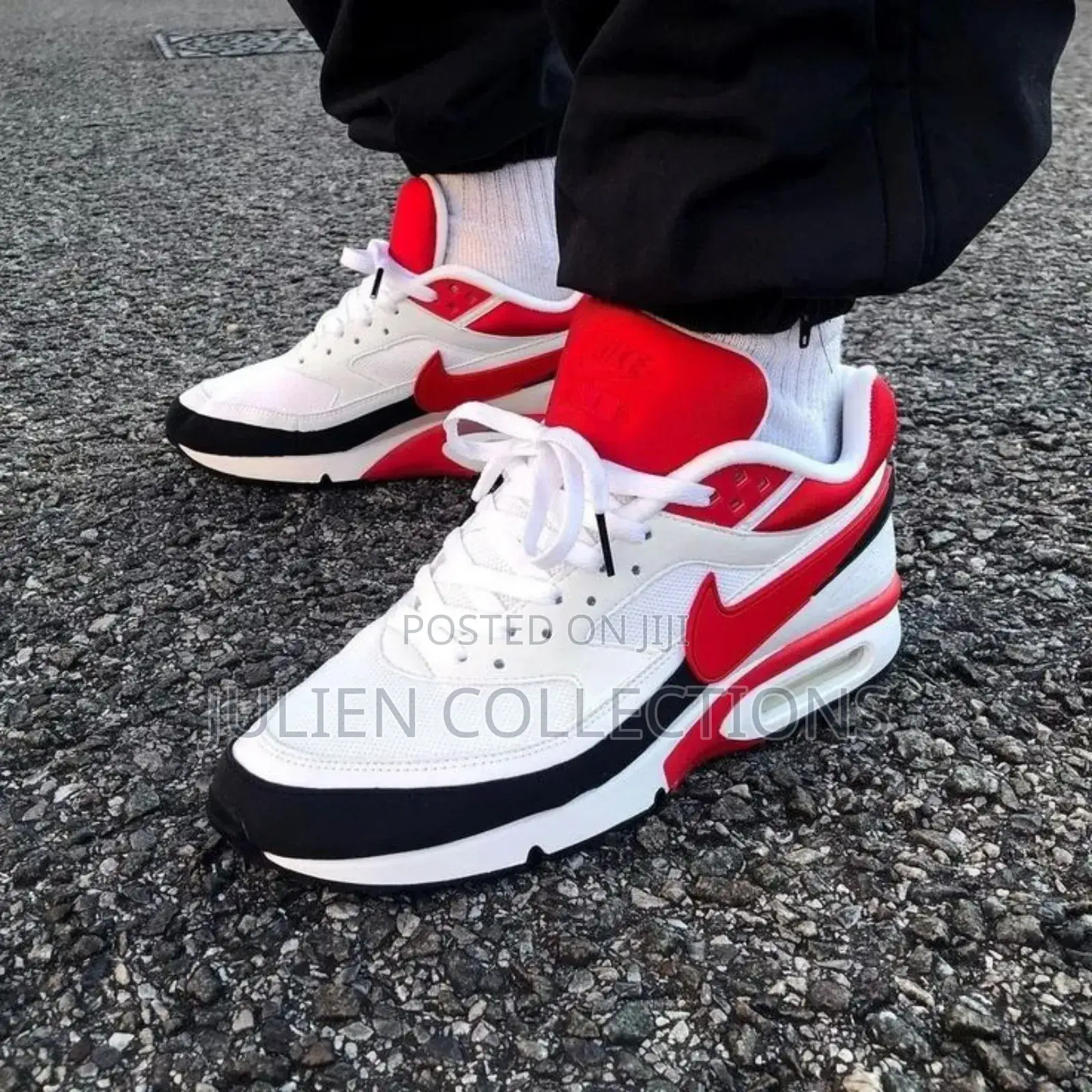 Nike Air Max Bw Red Black and White