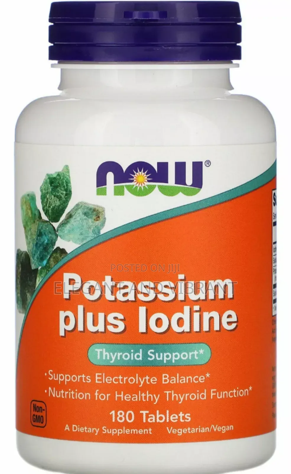 Potassium Plus Iodine, 180 Tablets for Tryriod Function. Sup