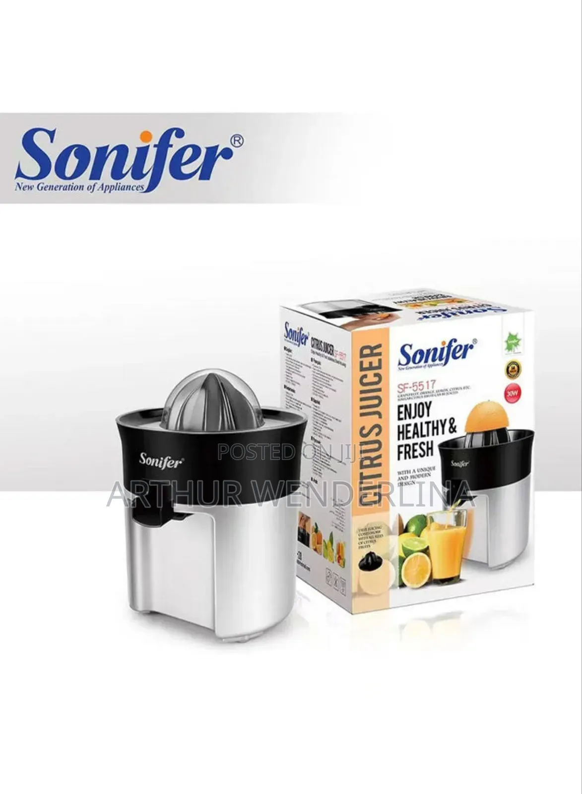 Sonifer Citrus Juicer 30w Sf-5517
