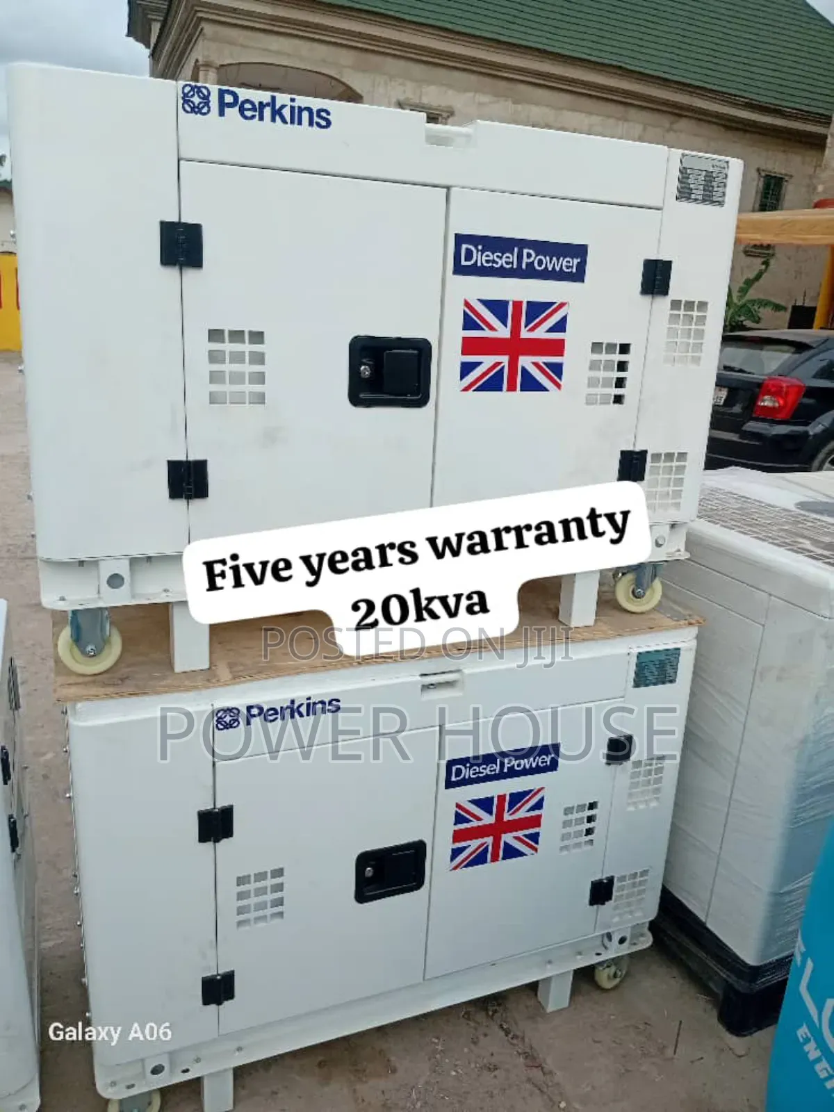 Crank Generation Diesel Perkins 20kva Generator