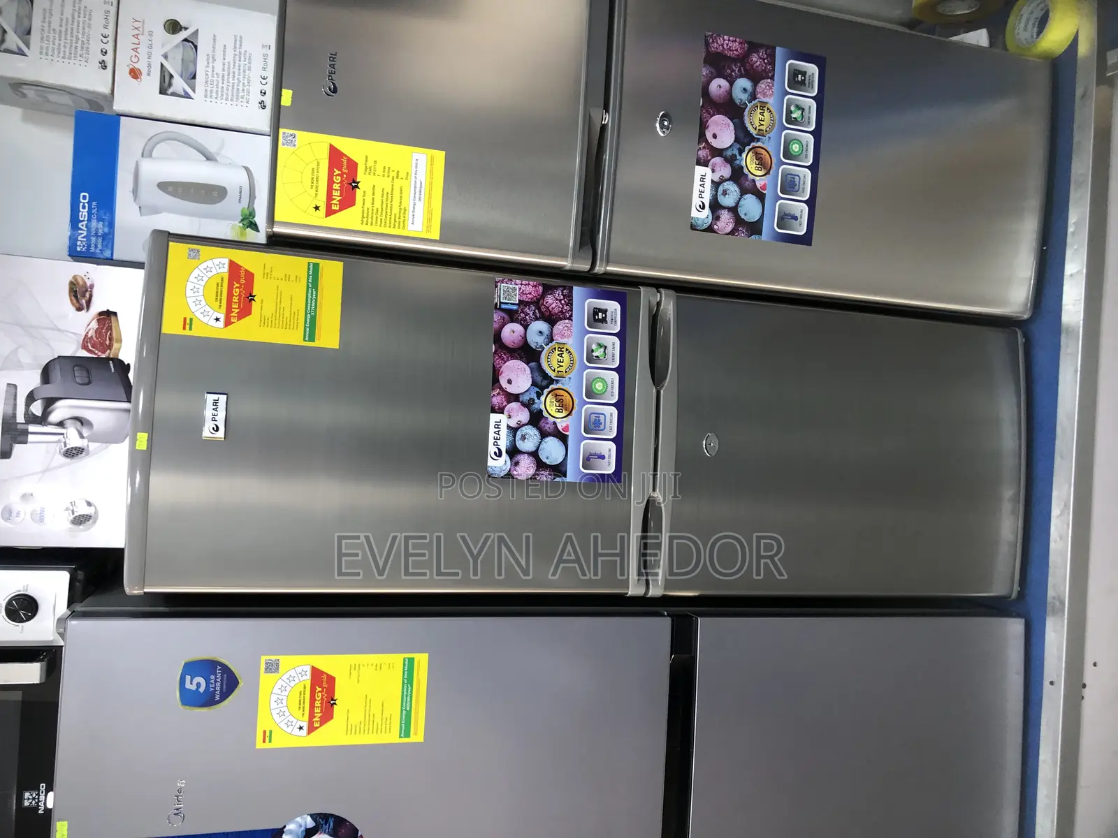 Best Pearl Fridge 142 Liters Brand New Available as Seen