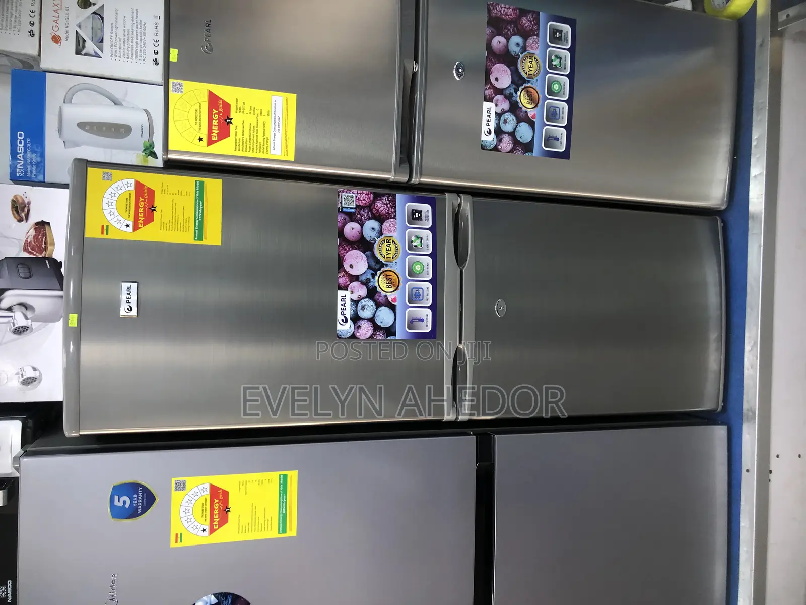 Best Pearl Fridge 142 Liters Brand New Available as Seen