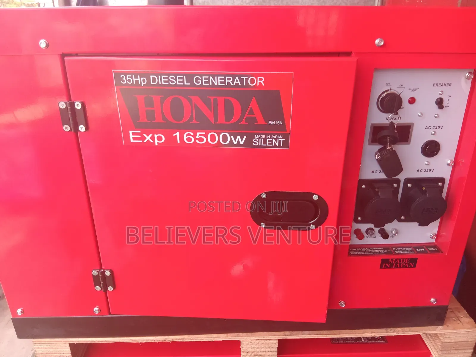 Diesel Honda Remote Start Japan Made Generator 15kva Gen