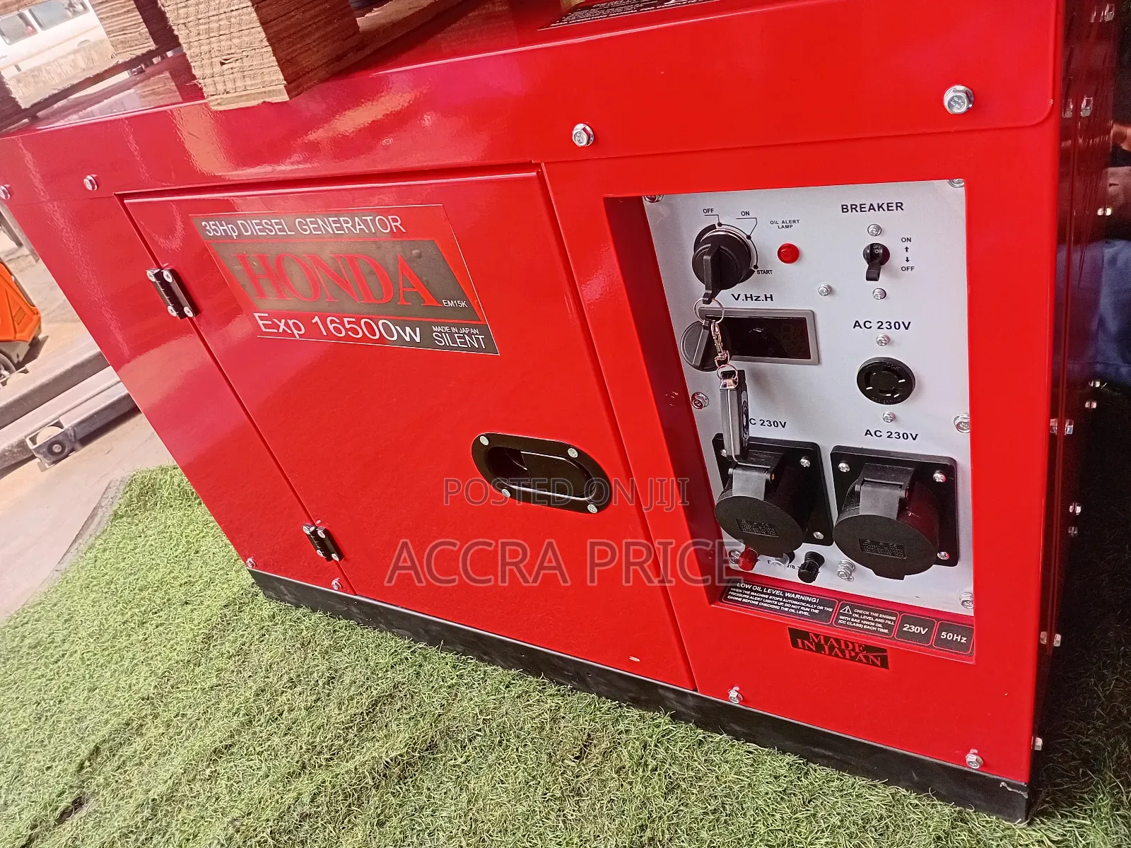Strong Engine Honda 15kva Diesel Generator 16500w Machine