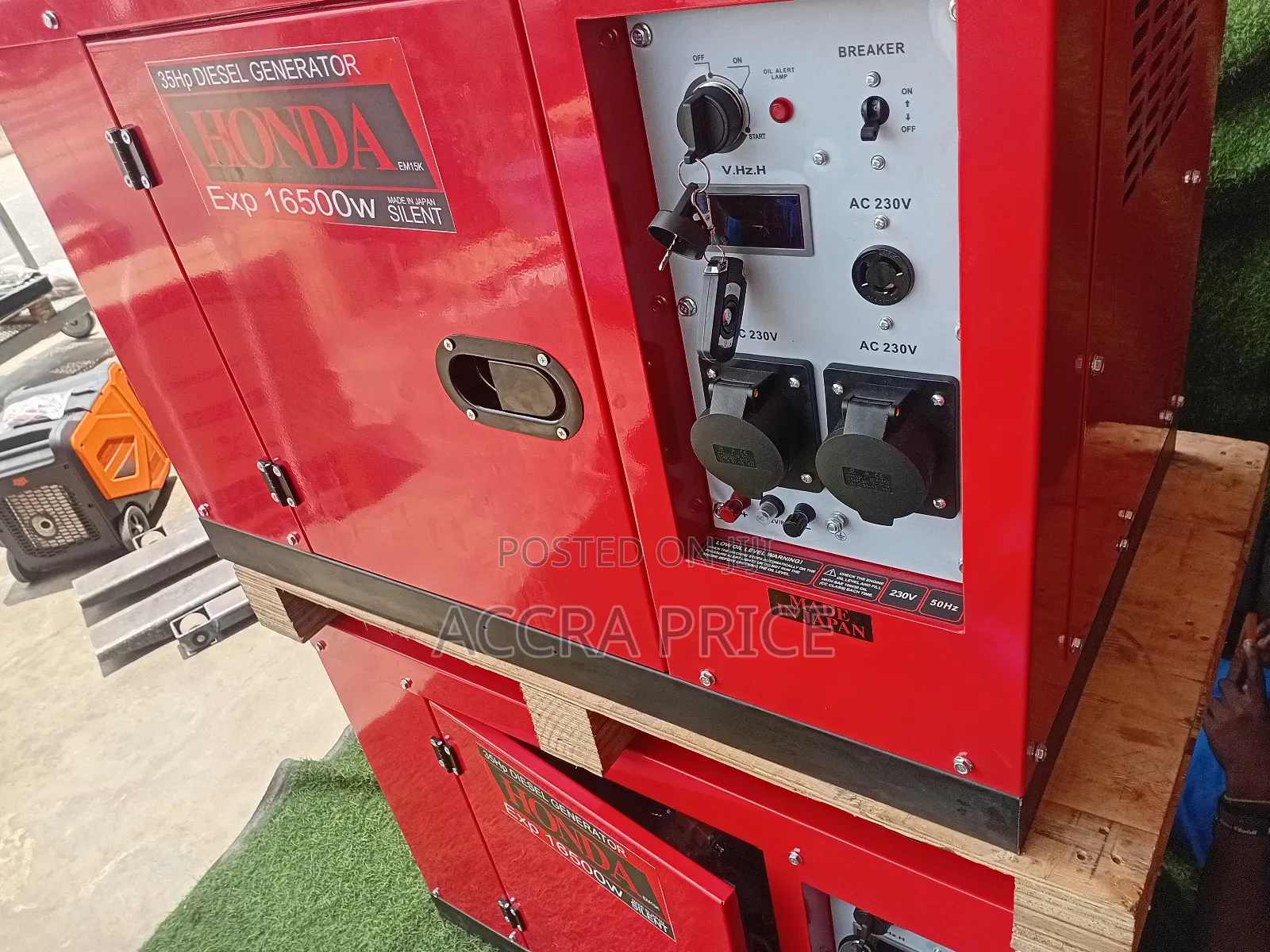 16500w Jubilant 15kva Diesel Honda Generator Machine