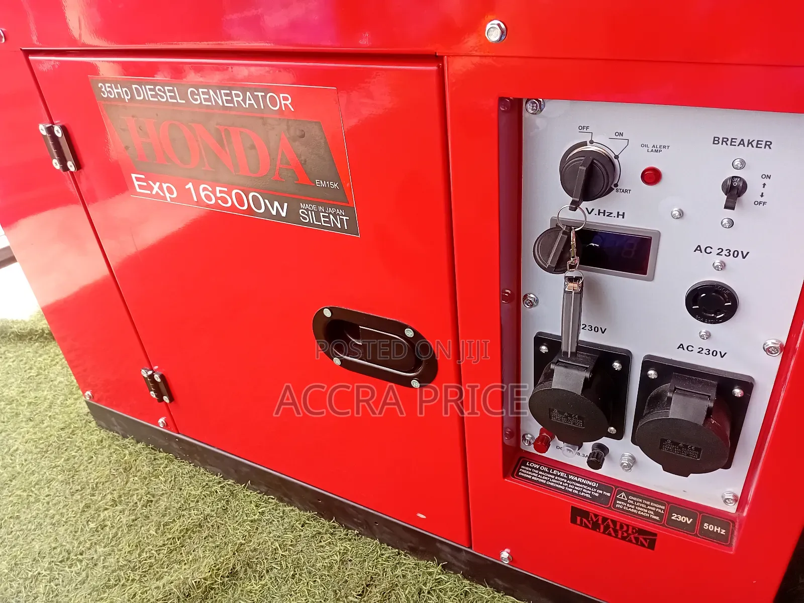 Cordial 16500w Honda 15kva Diesel Generator Engine Machine