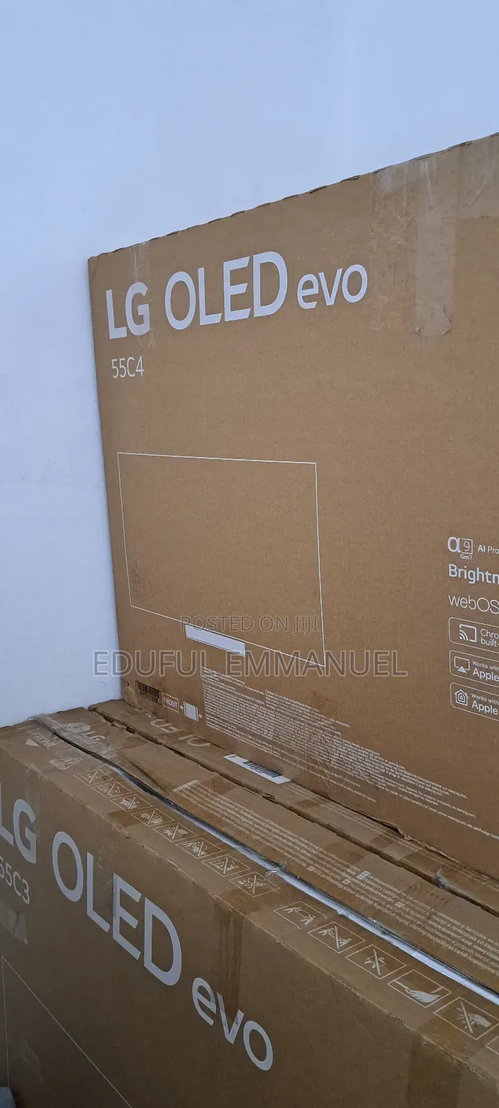 Lg 55" Class Oled Evo C4 Uhd Smart Netflix Alexa Ai Thinq